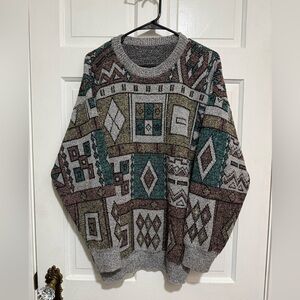 Giritsoy Vintage Knit Sweater 1980s 1990s Unisex